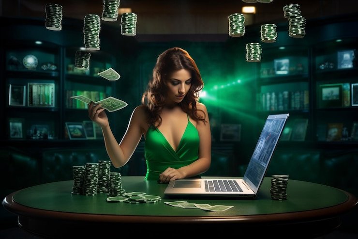 Pengguna membuka situs dari peramban ponsel